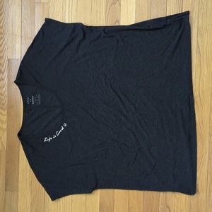 Life is Good Night Shirt Tee Sleepwear Grey L